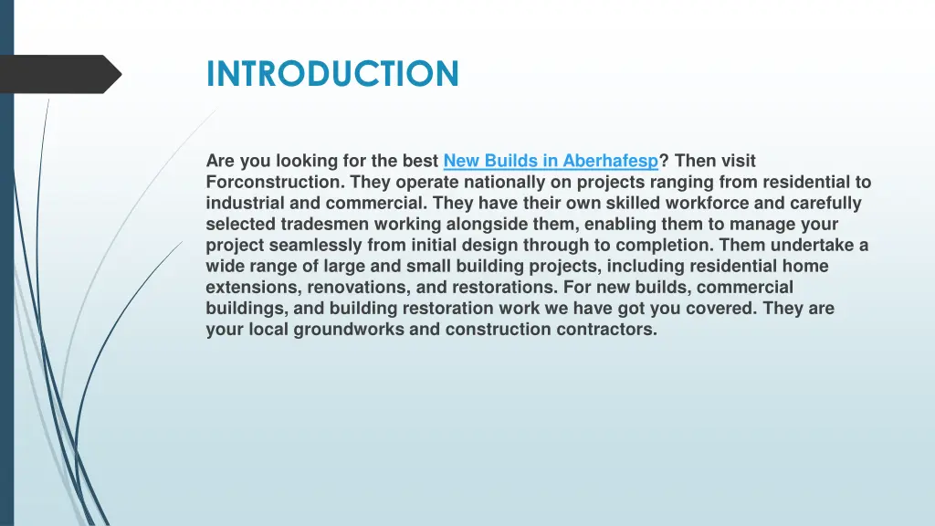 introduction