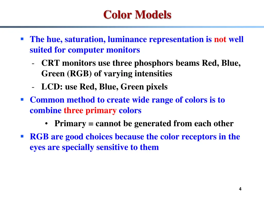 color models