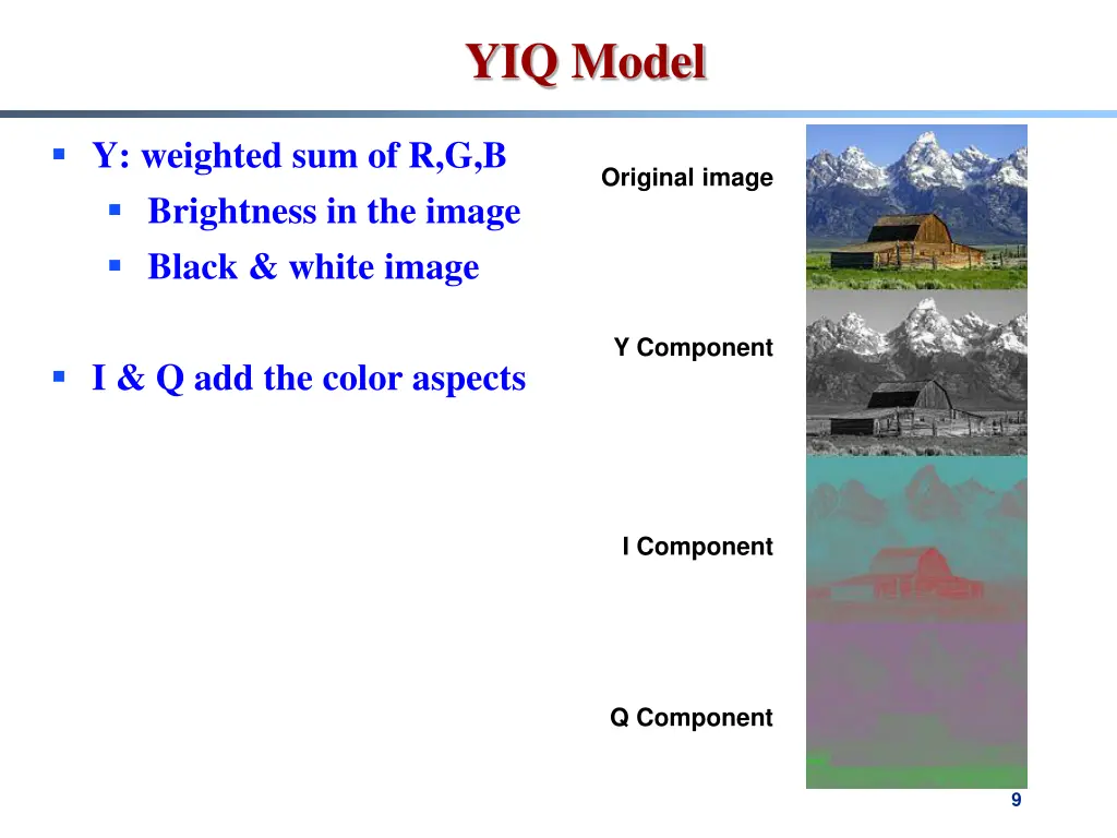 yiq model