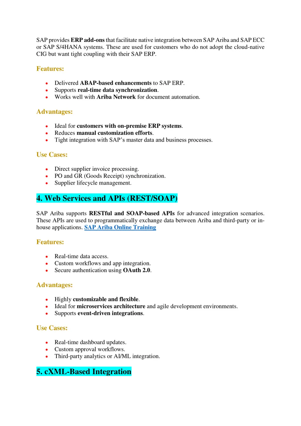 sap provides erp add ons that facilitate native