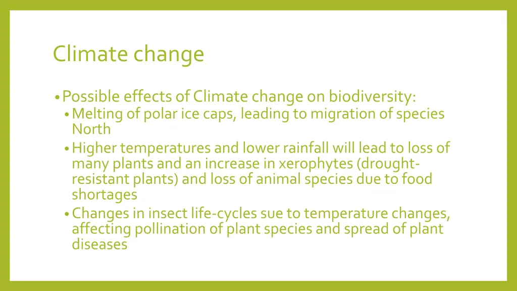 climate change 1