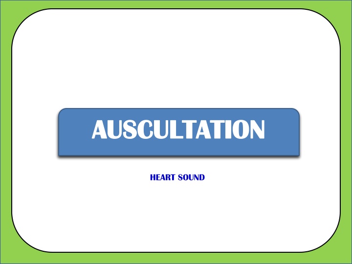 auscultation auscultation