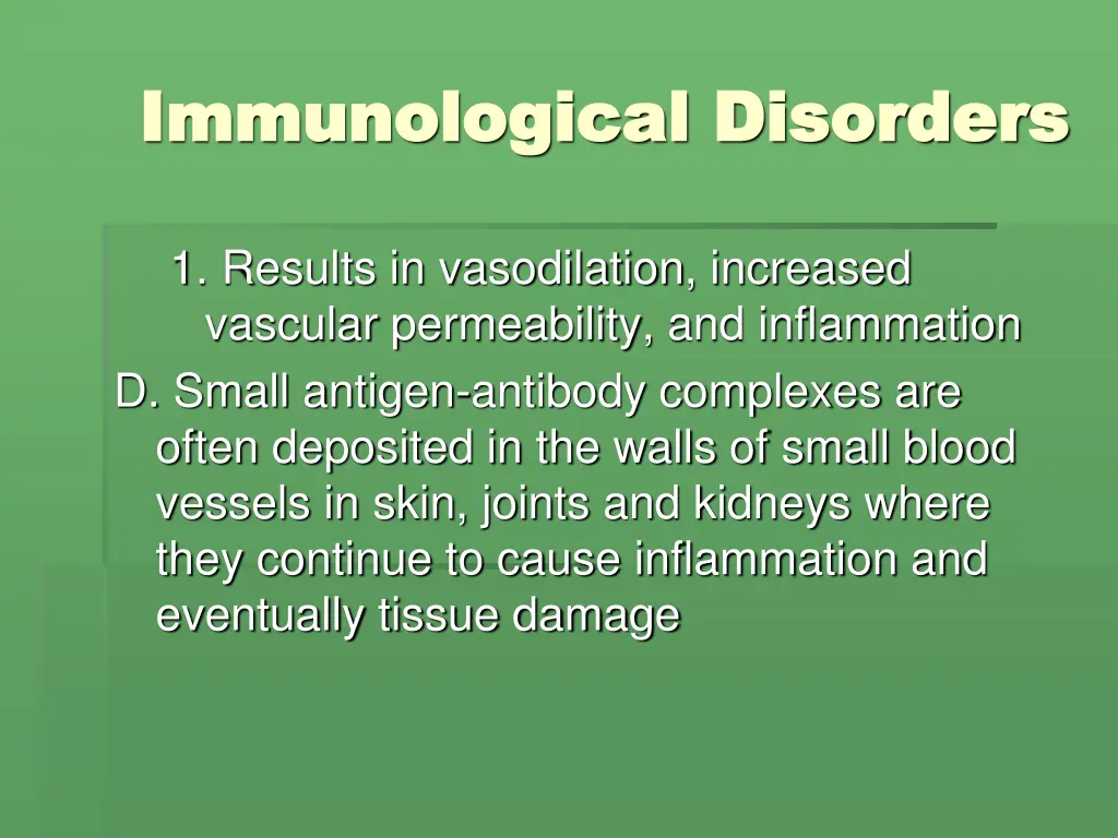 immunological disorders immunological disorders 16