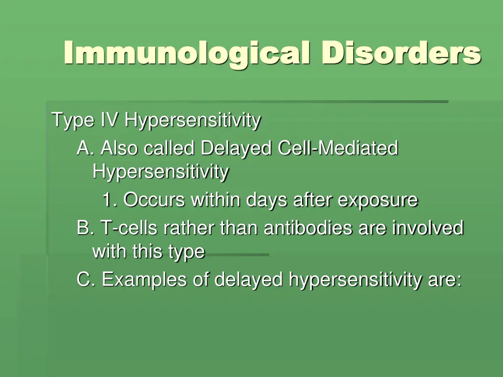 immunological disorders immunological disorders 18
