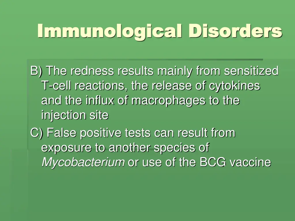 immunological disorders immunological disorders 20