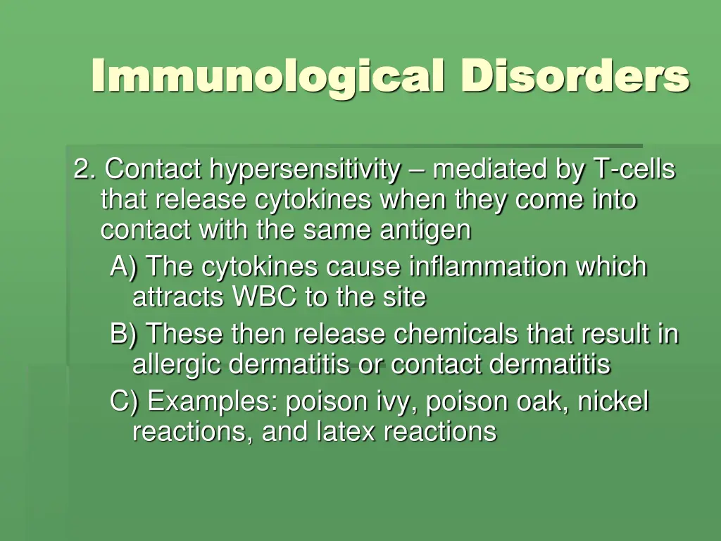 immunological disorders immunological disorders 21