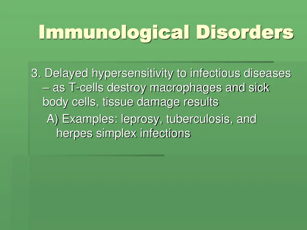 immunological disorders immunological disorders 22