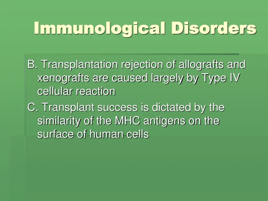 immunological disorders immunological disorders 24