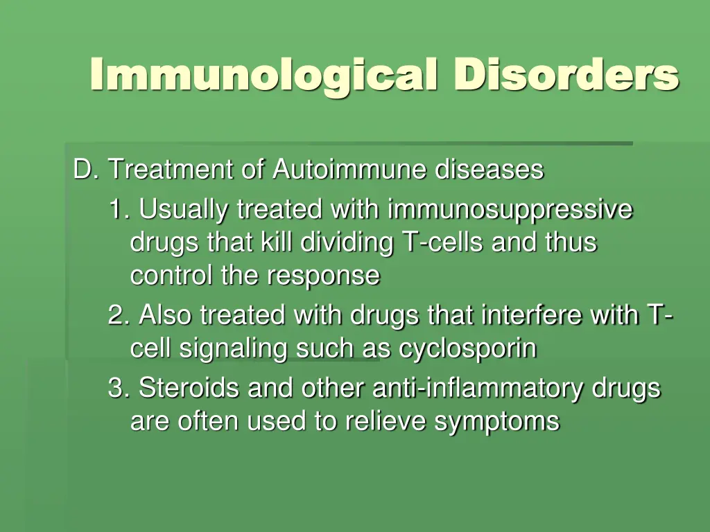 immunological disorders immunological disorders 28