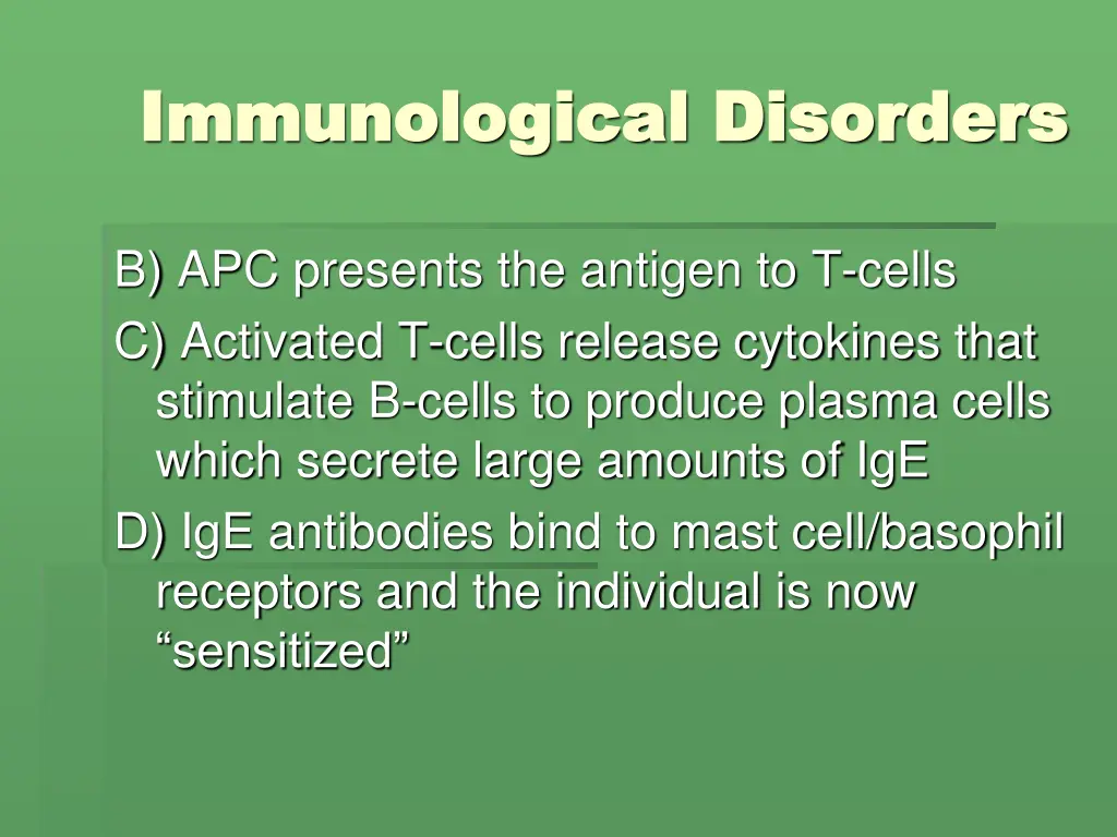 immunological disorders immunological disorders 3