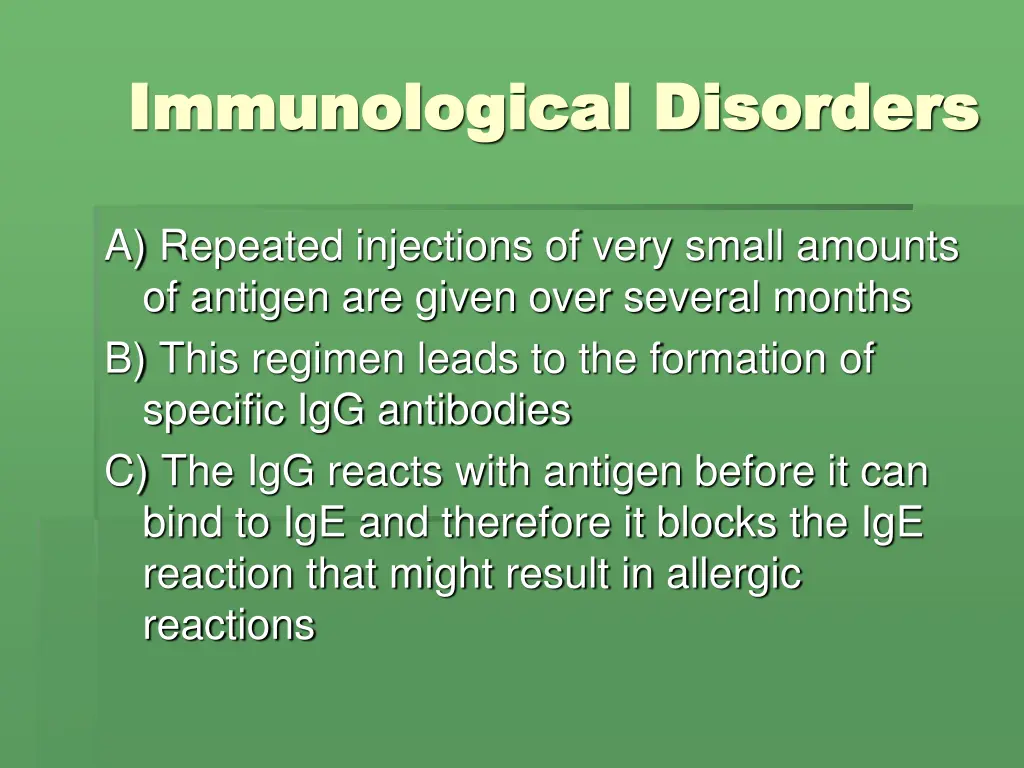 immunological disorders immunological disorders 9