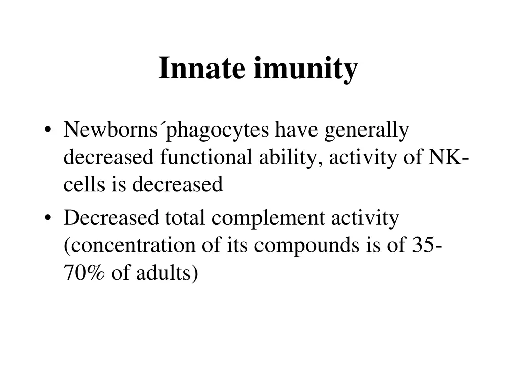 innate imunity