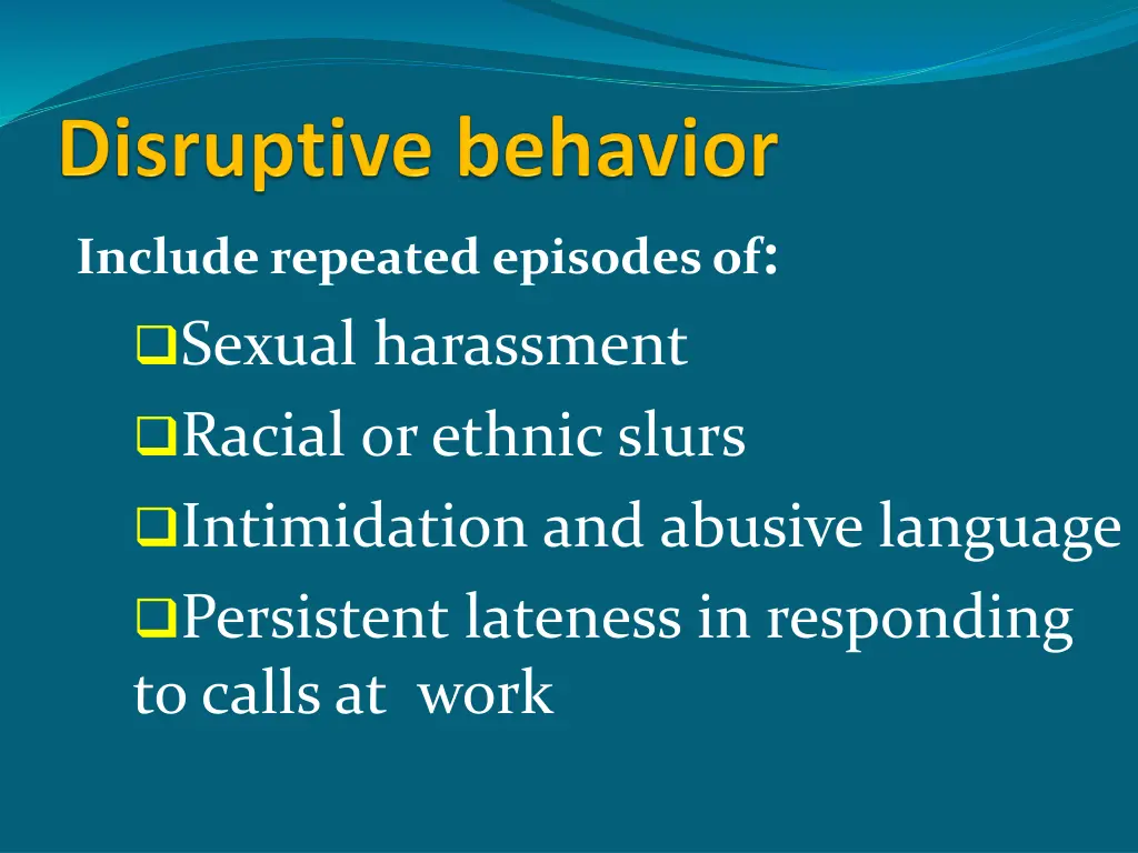 include repeated episodes of