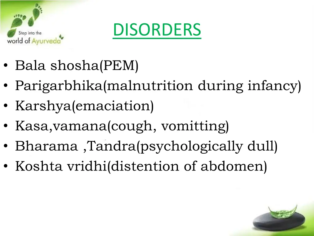 disorders