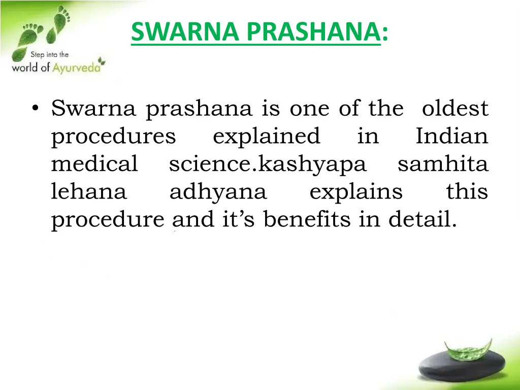 swarna prashana