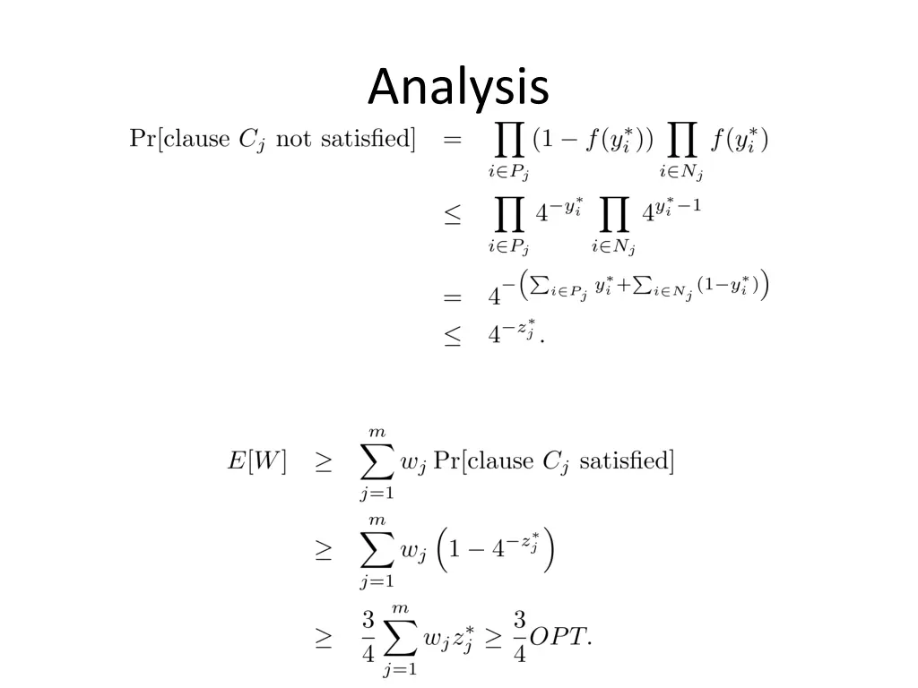 analysis