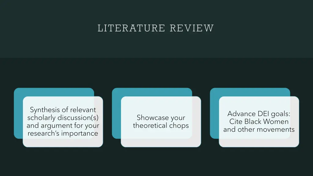 literature review