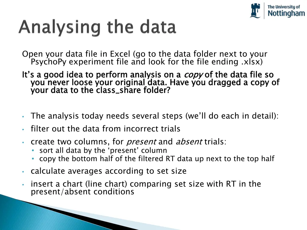 open your data file in excel go to the data
