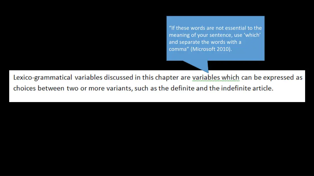 if these words are not essential to the meaning