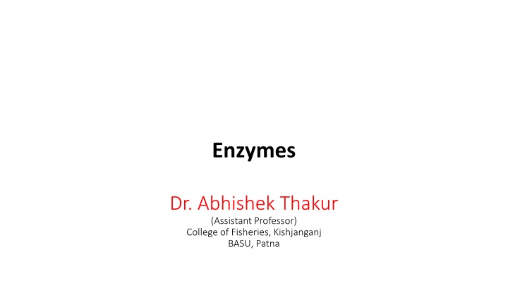 enzymes