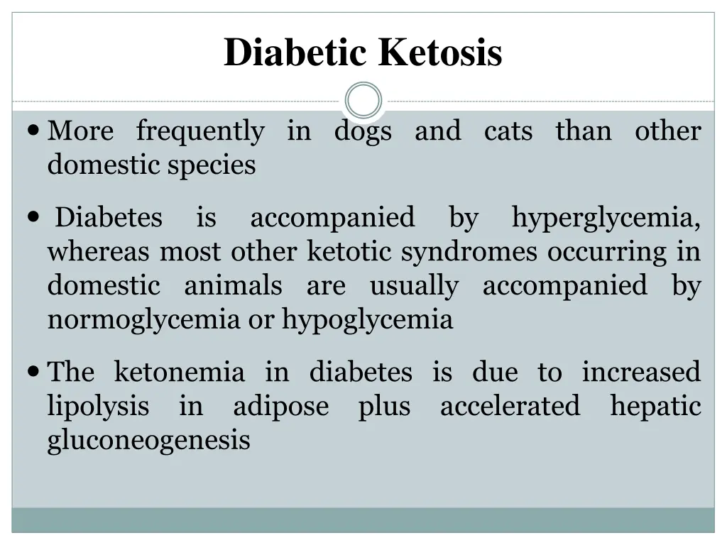 diabetic ketosis