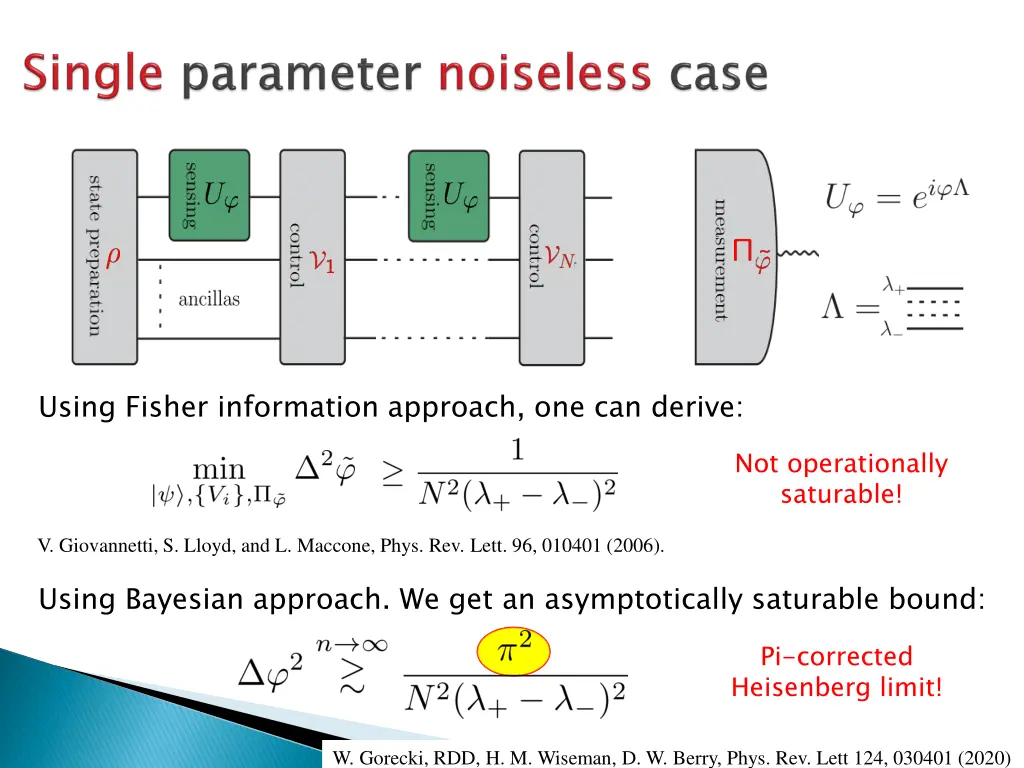 using fisher information approach one can derive