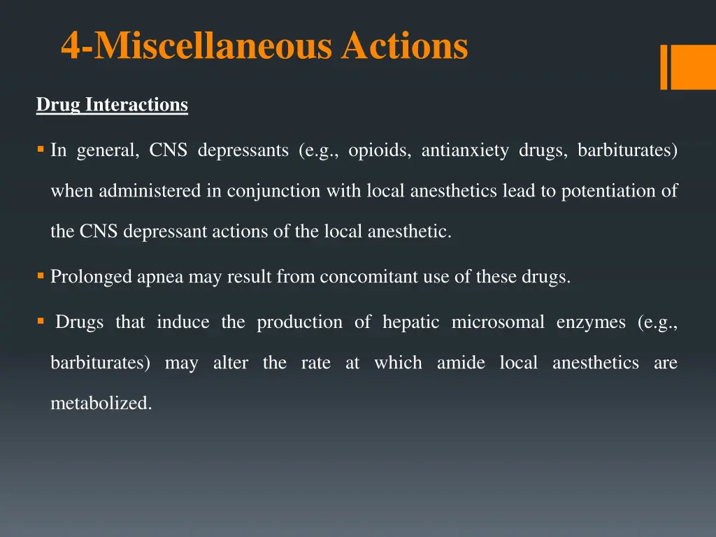 4 miscellaneous actions
