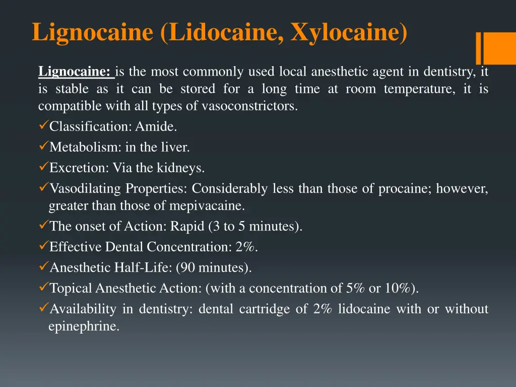 lignocaine lidocaine xylocaine