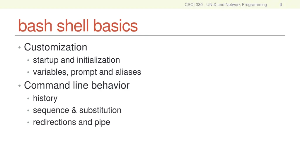 csci 330 unix and network programming 3