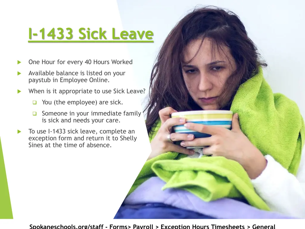 i 1433 sick leave