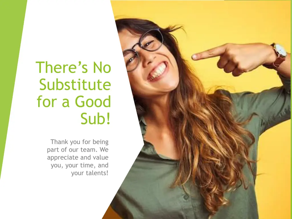 there s no substitute for a good