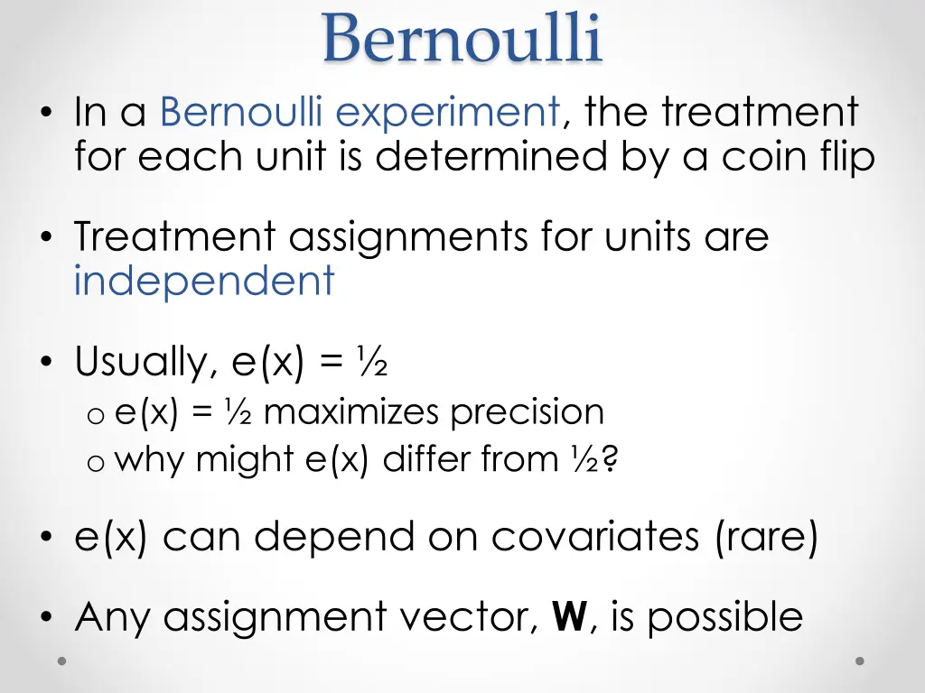 bernoulli