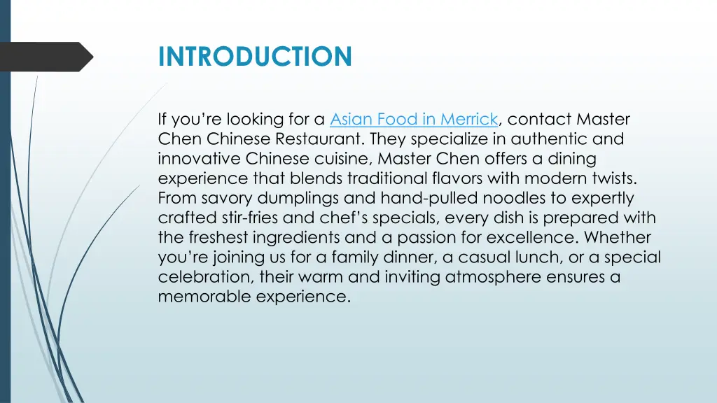 introduction
