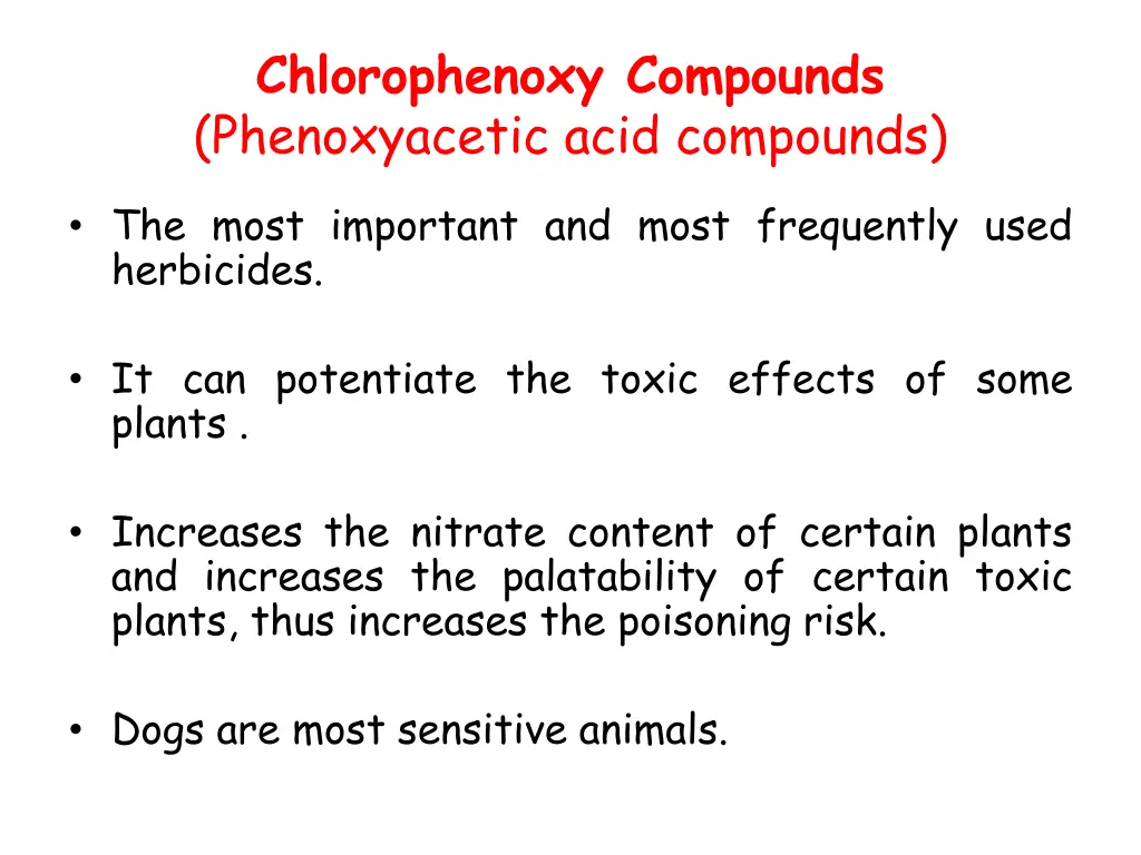chlorophenoxy compounds phenoxyacetic acid