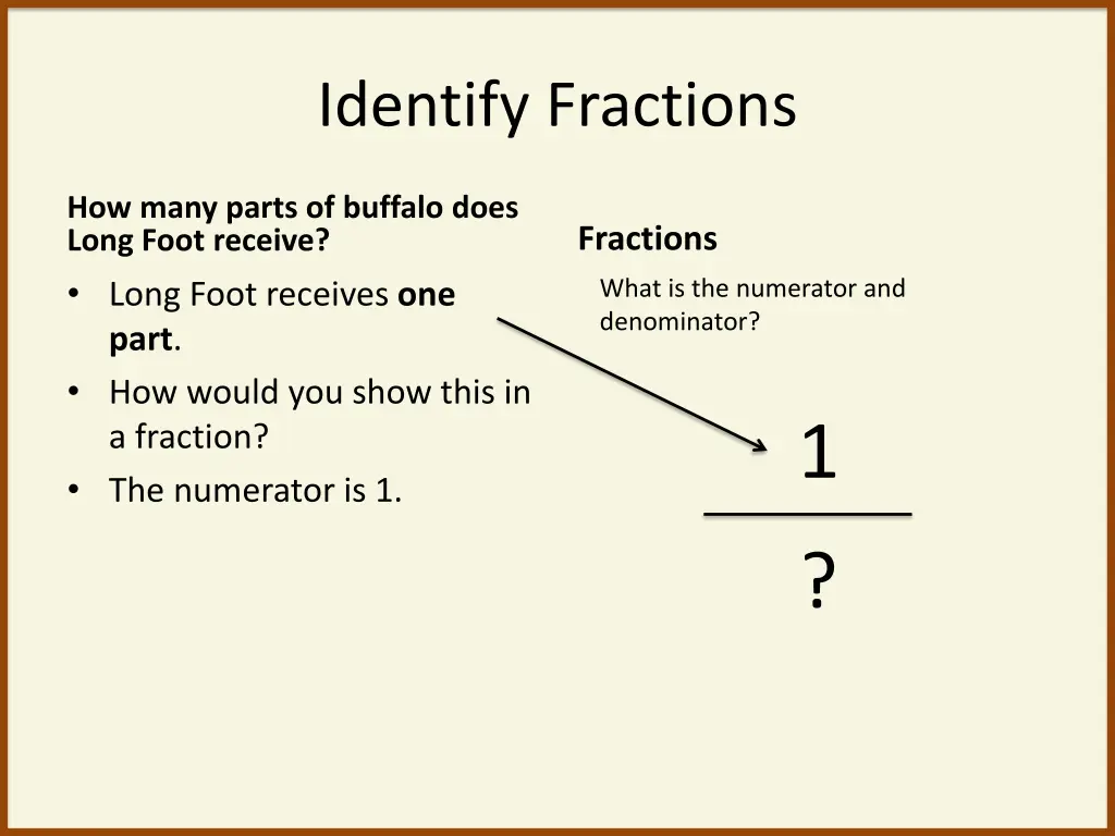 identify fractions 6