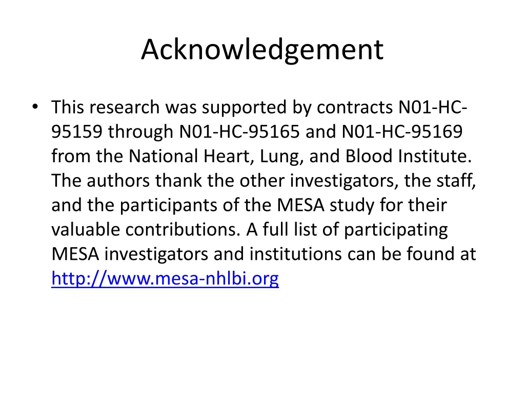 acknowledgement