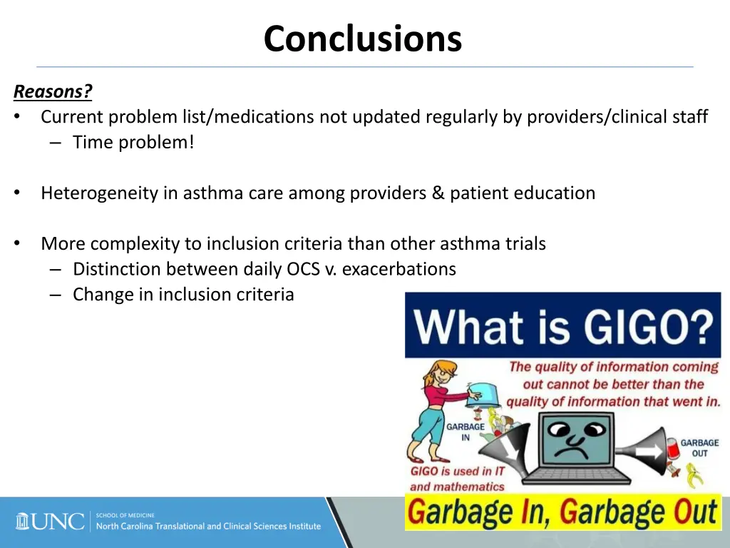 conclusions 1