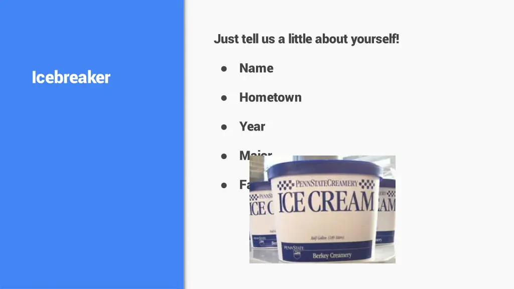 just tell us a little about yourself