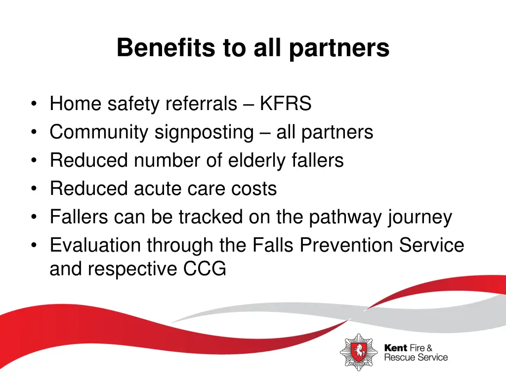benefits to all partners