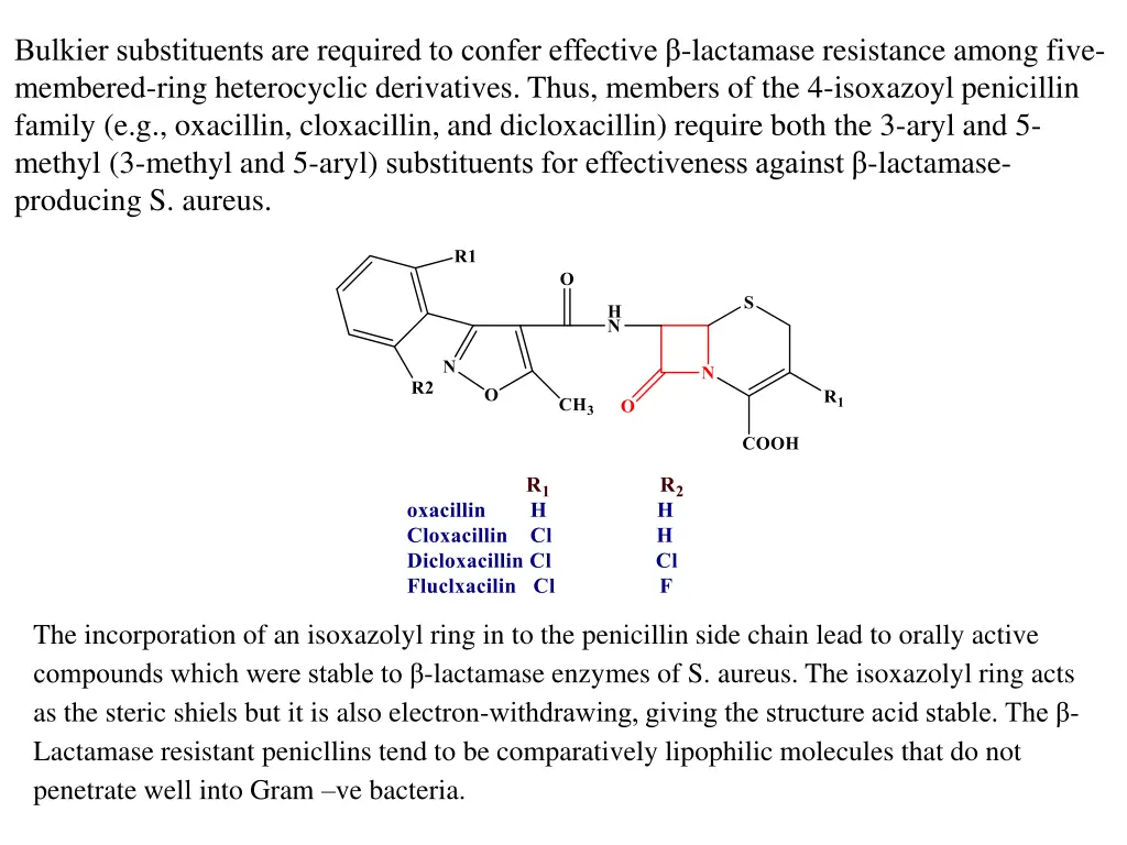 bulkier substituents are required to confer