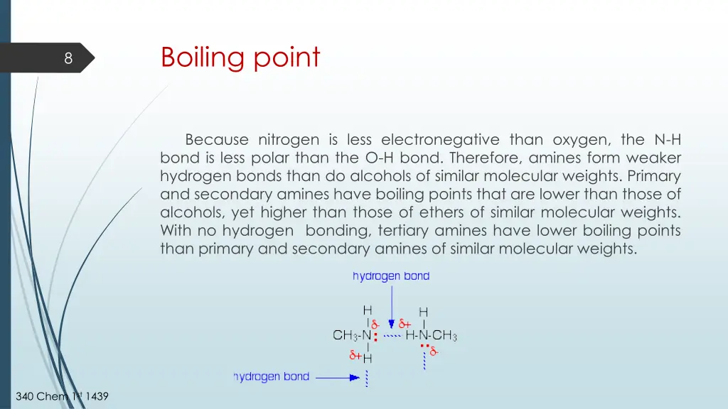 boiling point