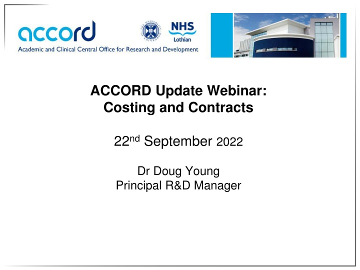 accord update webinar costing and contracts