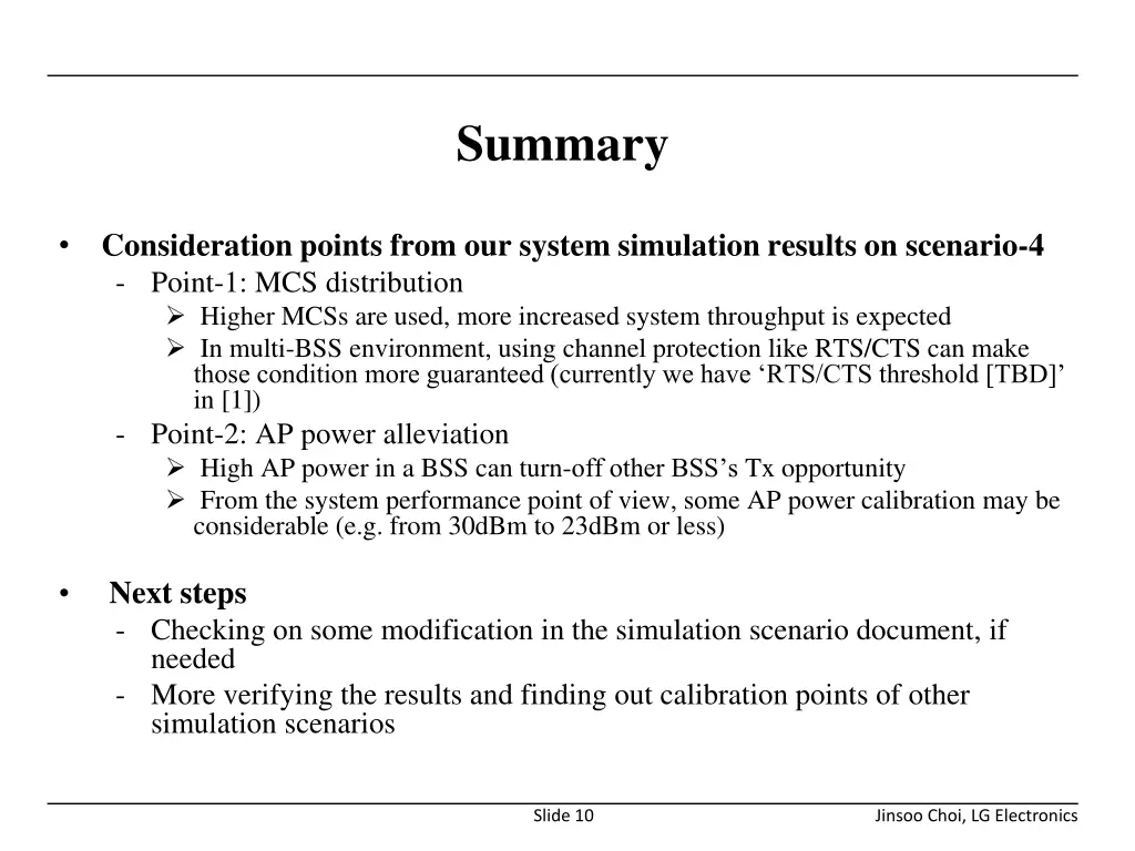 summary