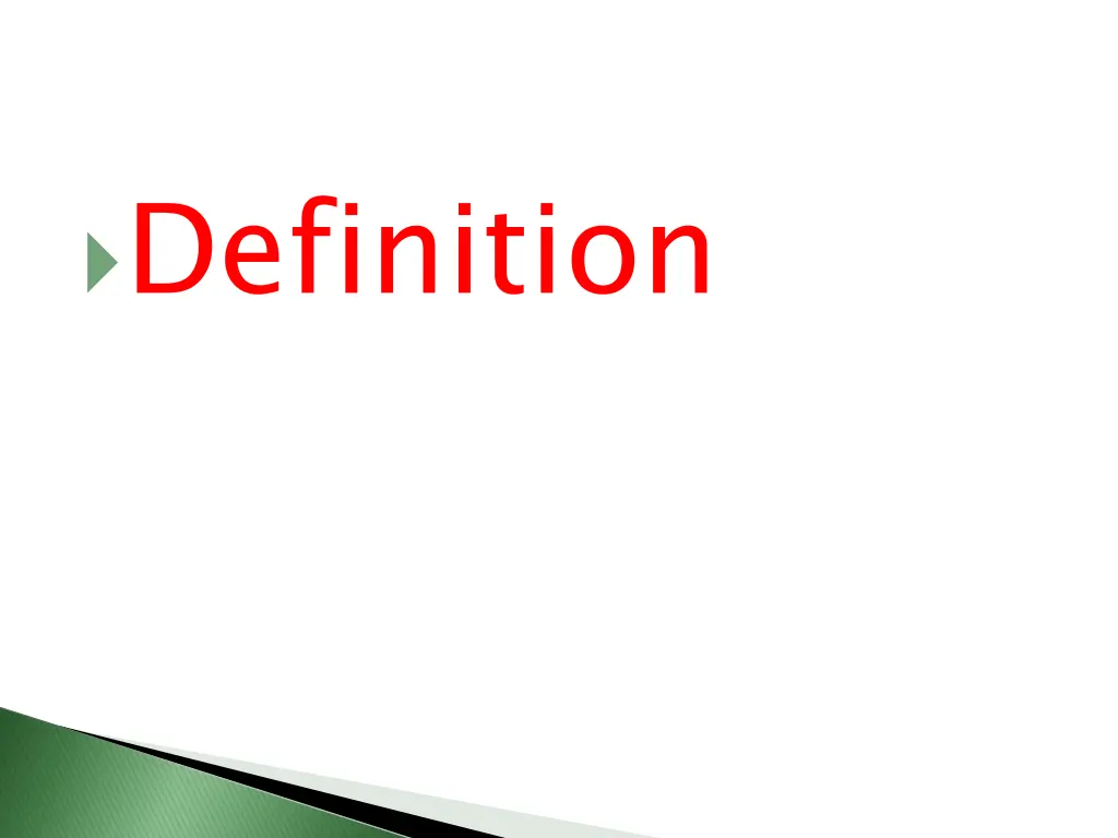 definition