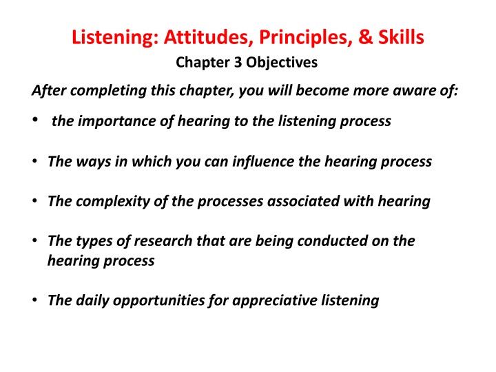 listening attitudes principles skills chapter