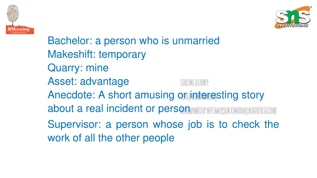 bachelor a person who is unmarried makeshift