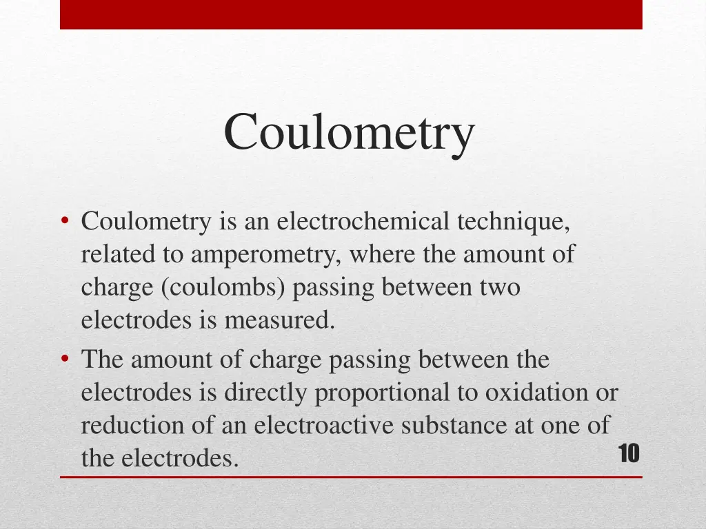 coulometry