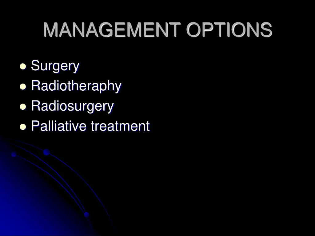 management options