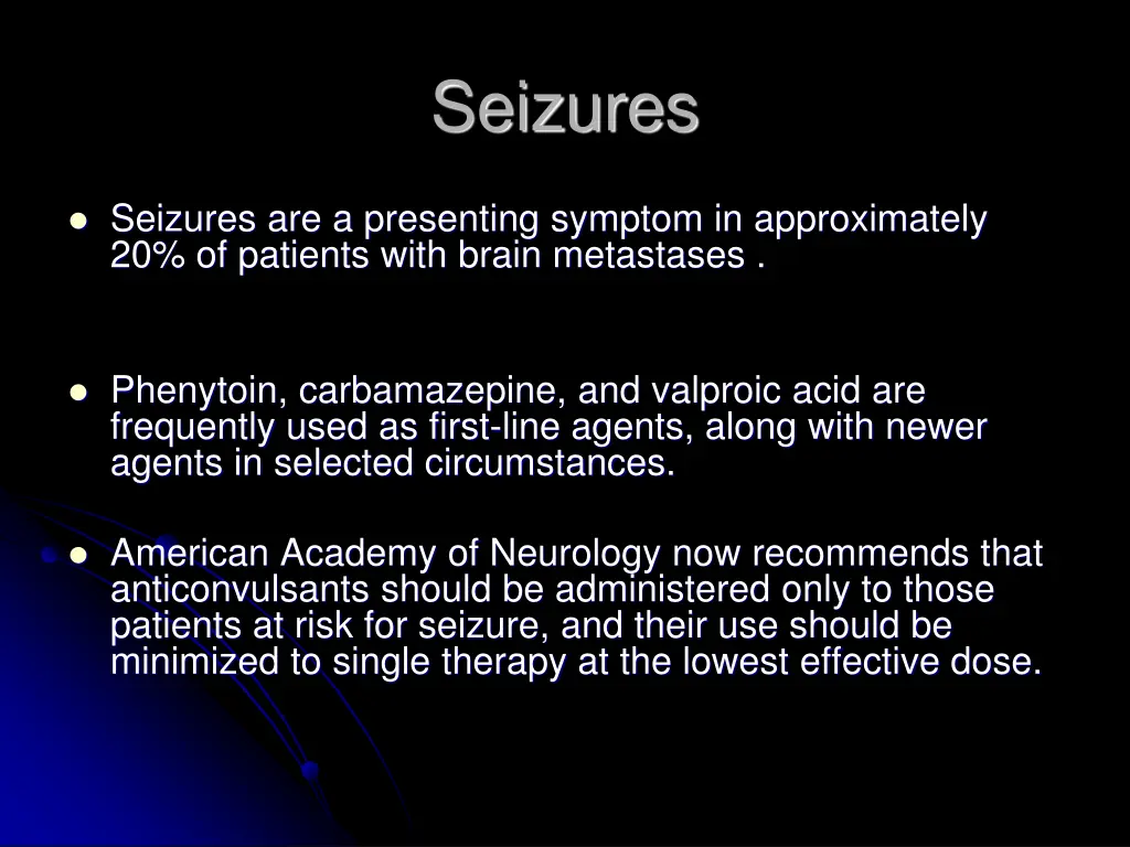 seizures