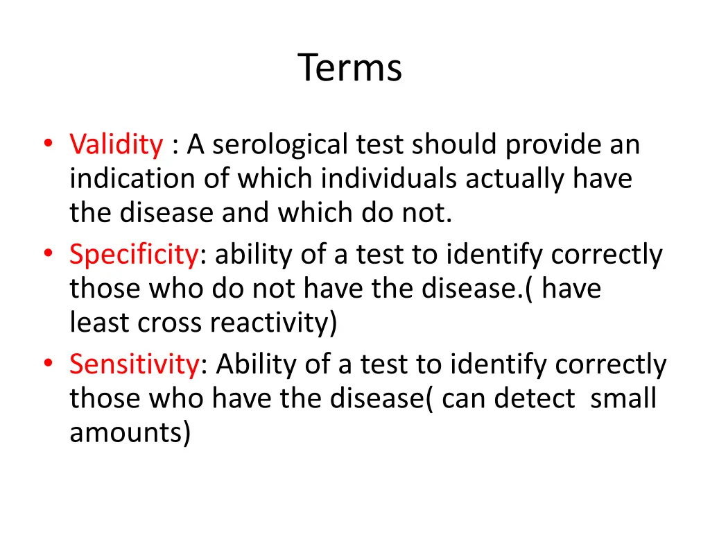 terms